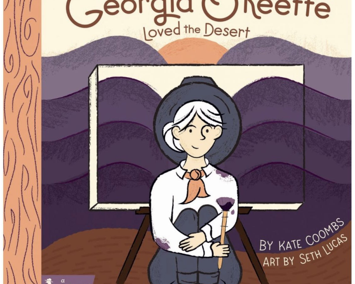 Gibbs Smith Little Naturalists - Georgia O’Keefe - hip-kid