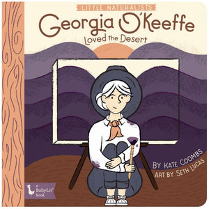 Gibbs Smith Little Naturalists - Georgia O’Keefe - hip-kid