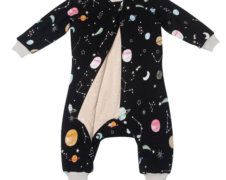 LouLou Lollipop Sleepsuit 2.5 Tog in Tencel - Planets - hip-kid