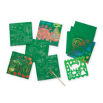 Crocodile Creek Sparkle Scratch Art - Dinosaur - hip-kid