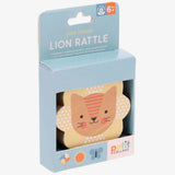 Petit Collage Lion Rattle - hip-kid