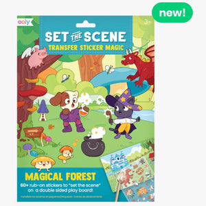 OOLY Set The Scene Transfer Sticker Magic - Magical Forest - hip-kid