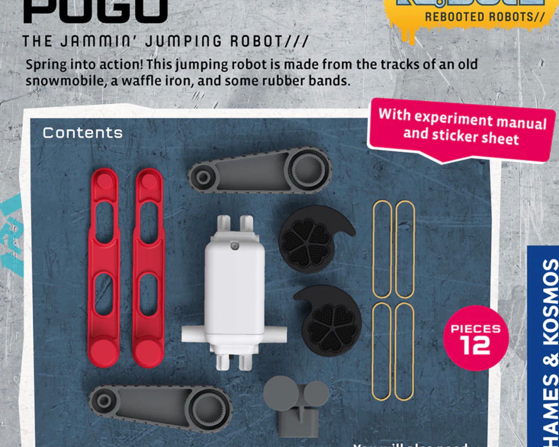 Thames & Kosmos - Rebotz Pogo - The Jammin’ Jumping Robot - hip-kid