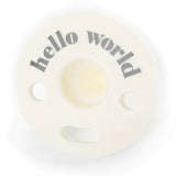 Bella Tunno Hello World Pacifier - hip-kid