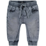 Babyface Baby Boys Jogg Denim - Blue Grey Denim - hip-kid