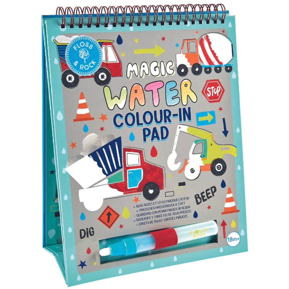 Floss & Rock Construction Waterpad Flip Book - hip-kid