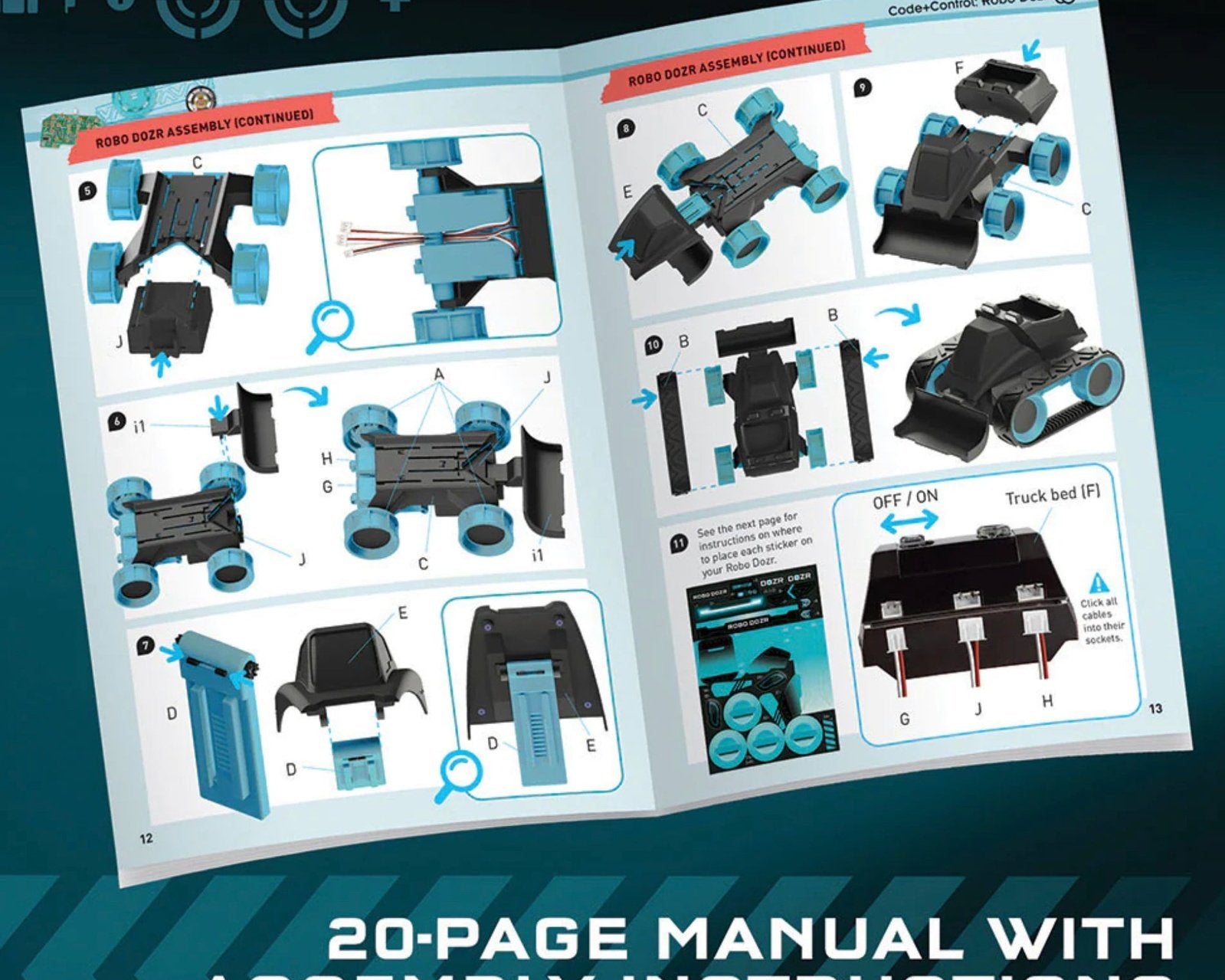 Thames & Kosmos Code+Control: Robo Dozr - hip-kid