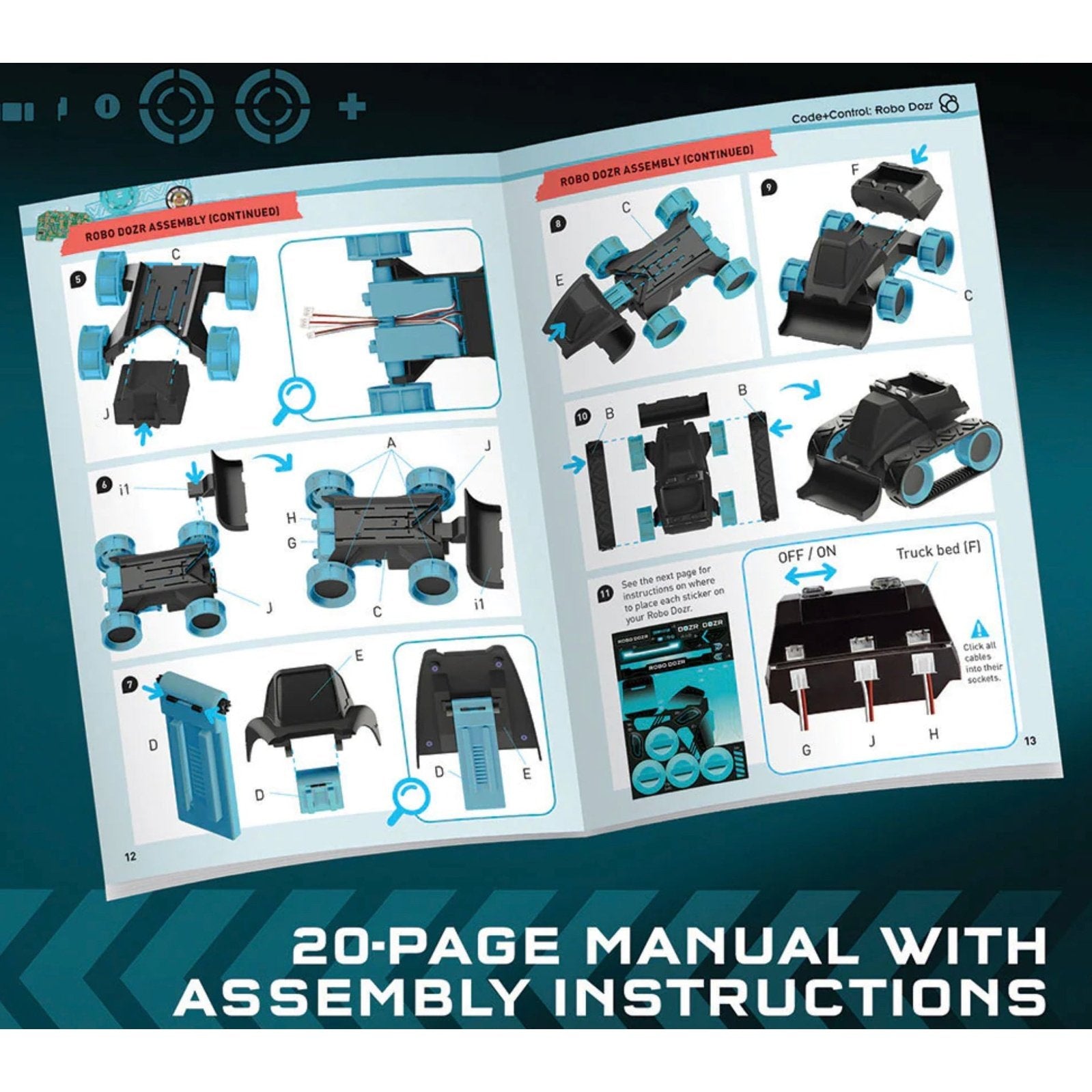 Thames & Kosmos Code+Control: Robo Dozr - hip-kid