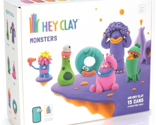 Fatbrain Hey Clay - Monsters - hip-kid