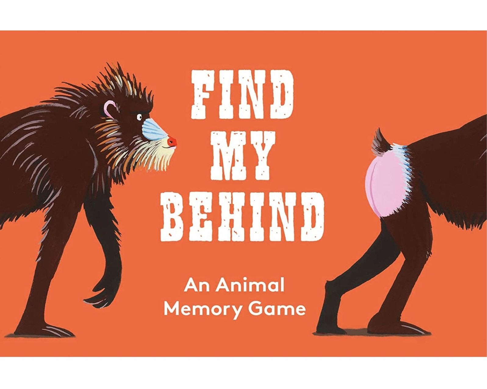 Find My Behind - An Animal Memory Game - hip-kid