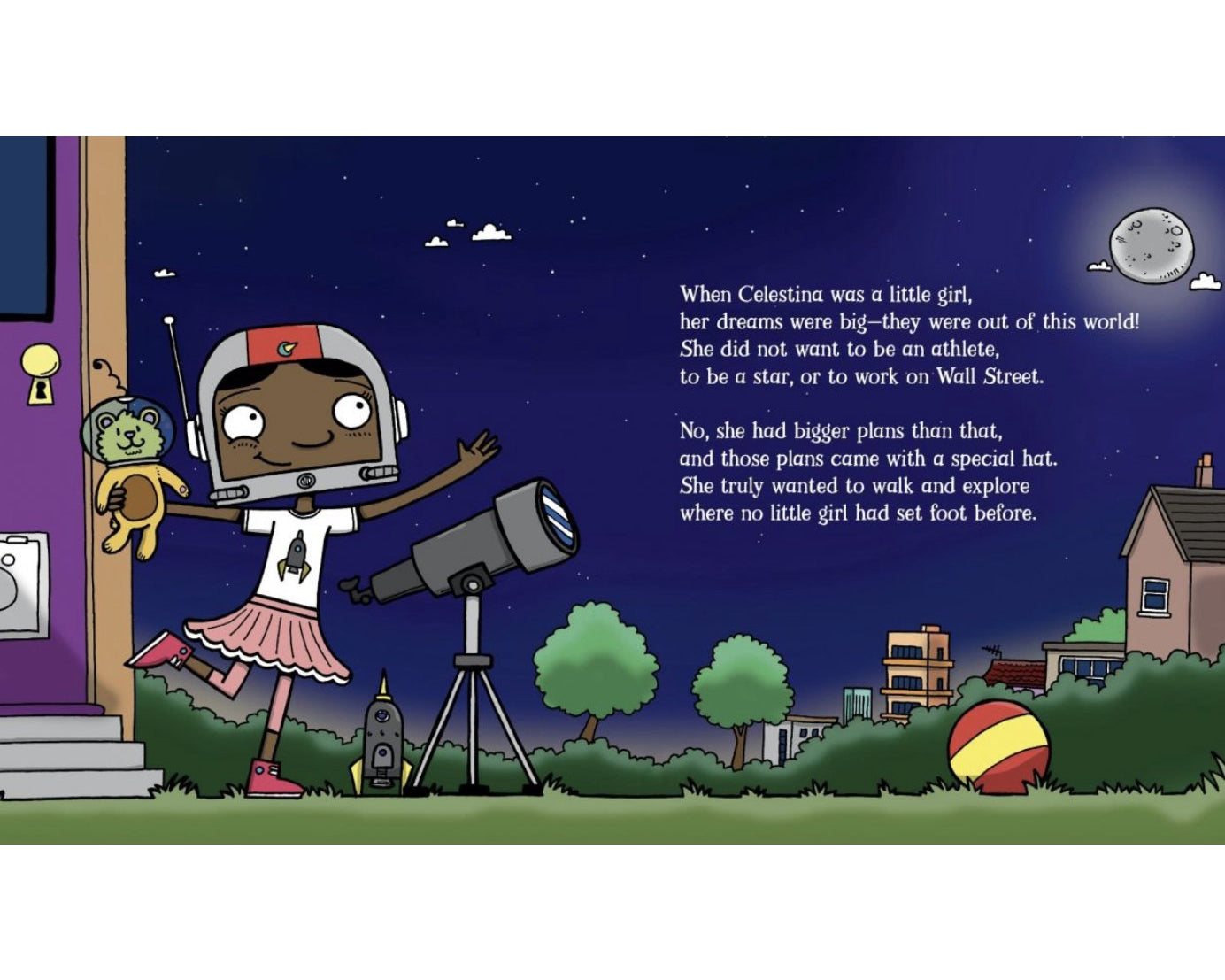 Gibbs Smith Celestina the Astronaut Ballerina - hip-kid