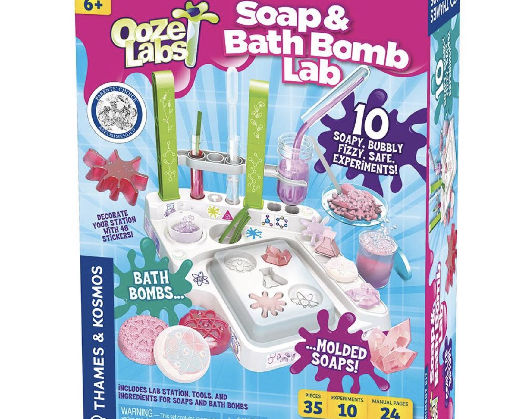 Thames & Kosmos Ooze Labs: Soap & Bath Bomb Lab - hip-kid
