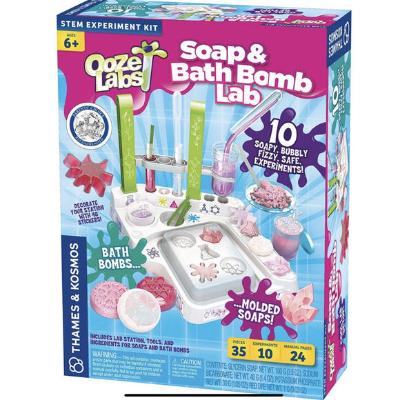 Thames & Kosmos Ooze Labs: Soap & Bath Bomb Lab - hip-kid