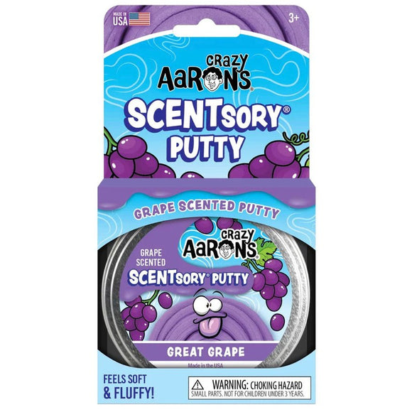 Crazy Aaron's Scentsory Thinking Putty Tin - Great Grape - hip-kid