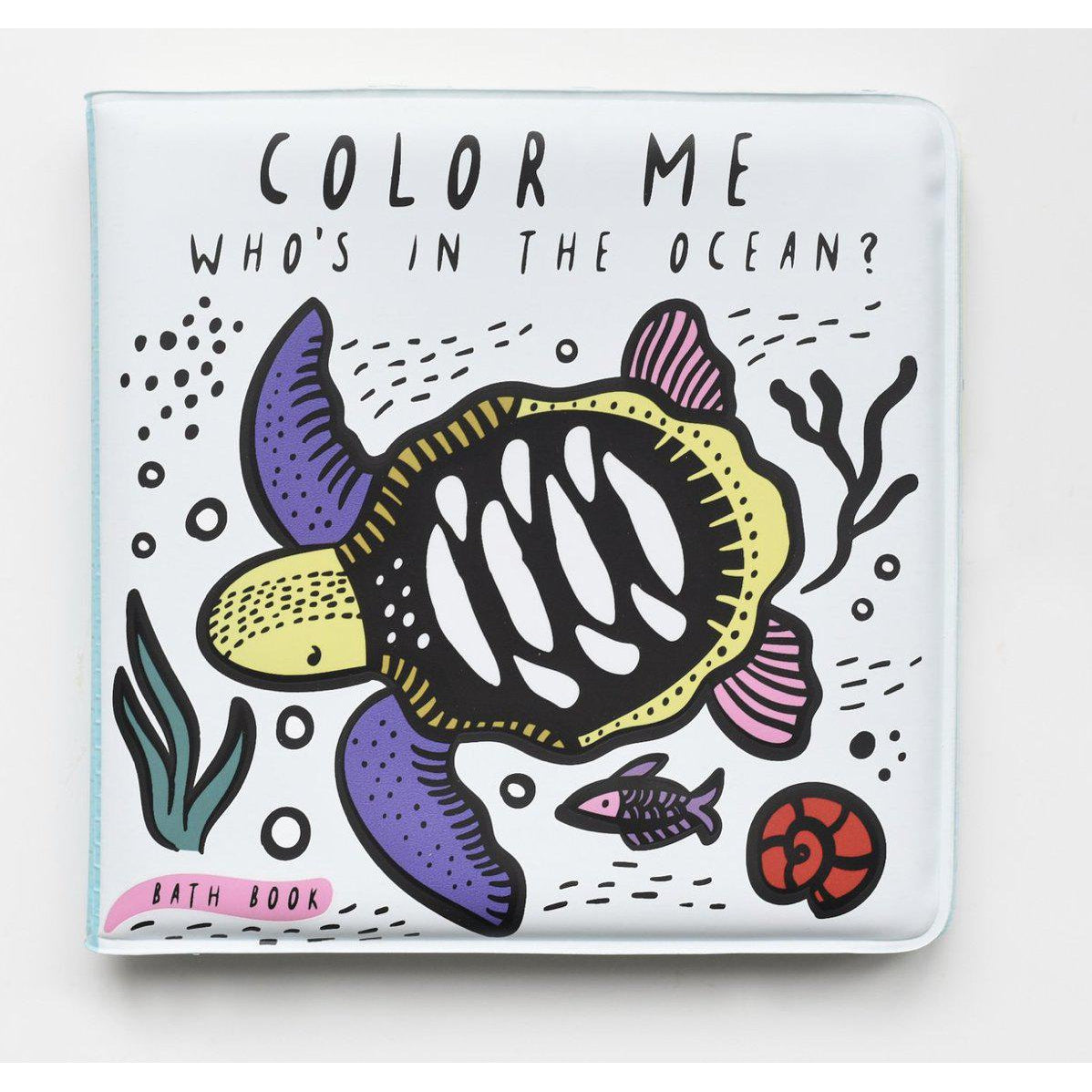 Wee Gallery Bath Book: Who's in the Ocean - hip-kid