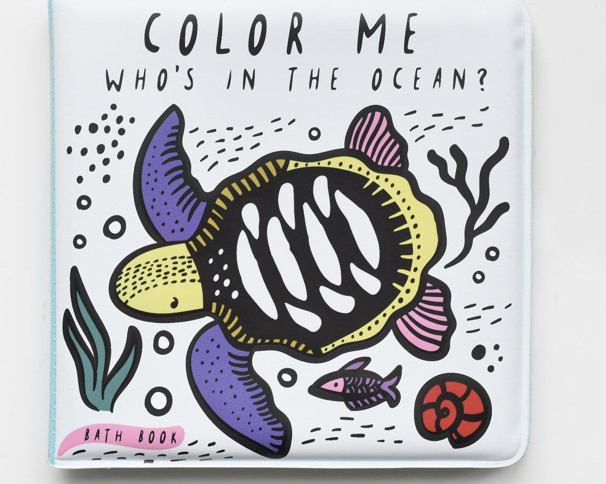 Wee Gallery Bath Book: Who's in the Ocean - hip-kid