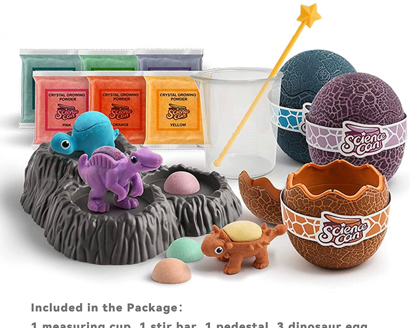 Science Can Crystal Dinosaur Growing Deluxe Kit - hip-kid