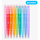 OOLY Confetti Stamp 9 Double Ended Markers - hip-kid