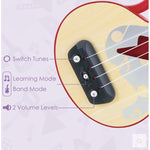 Hape Learn with Lights Ukulele-Red - hip-kid