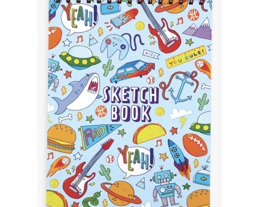 OOLY sketch and show awesome doodles sketchbook - hip-kid