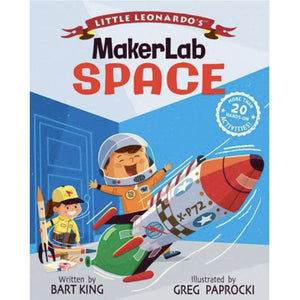 Gibbs Smith Little Leonardo’s MakerLab Space - hip-kid