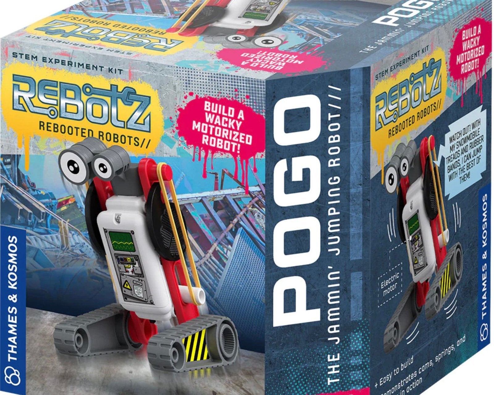 Thames & Kosmos - Rebotz Pogo - The Jammin’ Jumping Robot - hip-kid