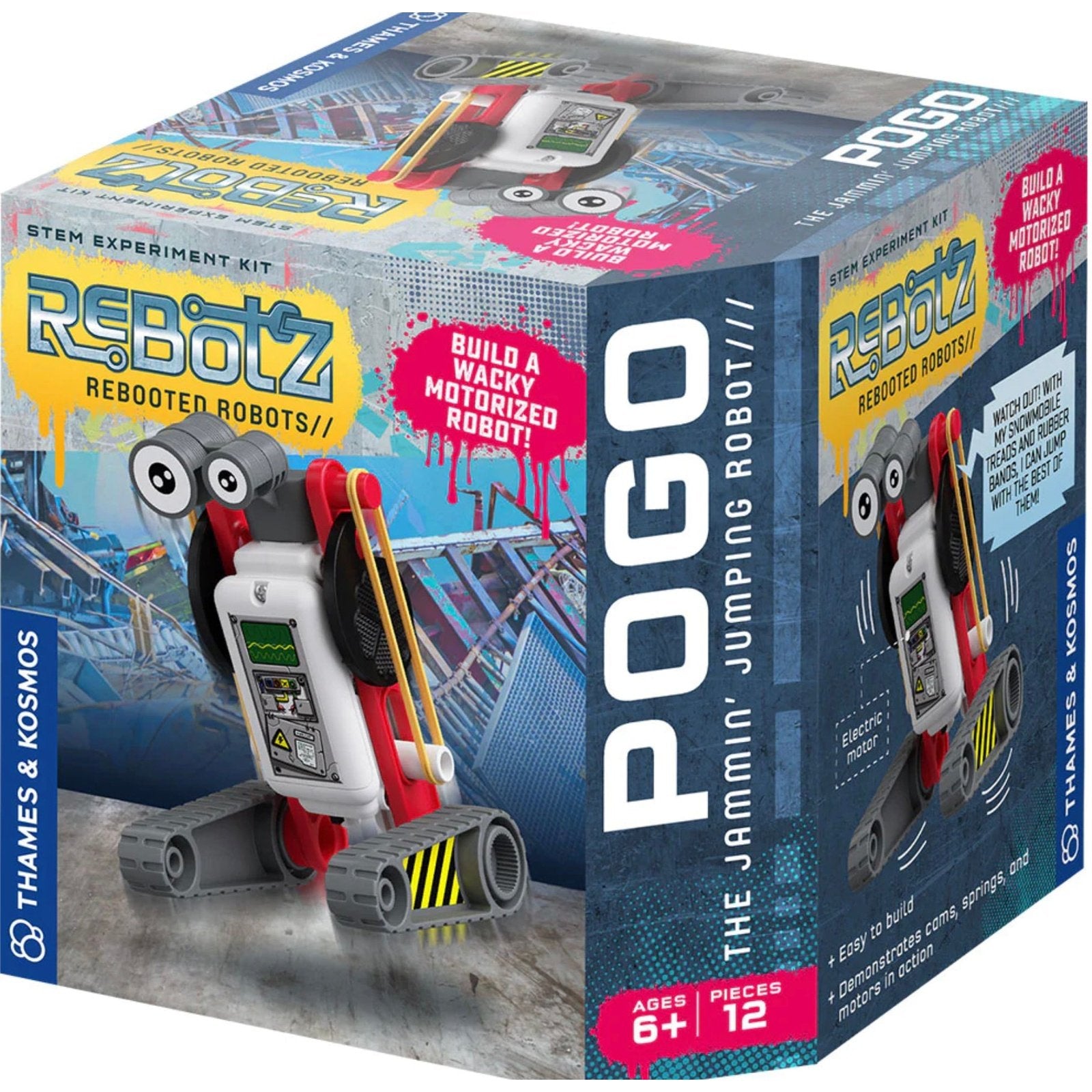 Thames & Kosmos - Rebotz Pogo - The Jammin’ Jumping Robot - hip-kid