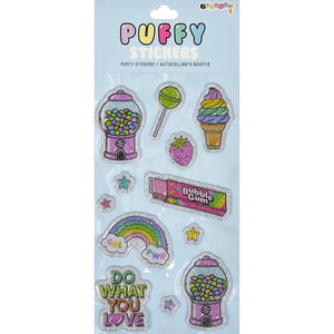 Iscream Gumball Machine Puffy Stickers - hip-kid