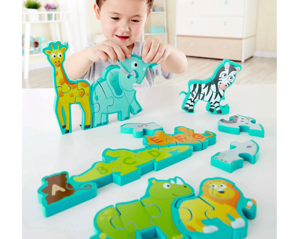 Hape Alphabet & Animal Parade - hip-kid