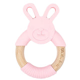 Three Hearts Bunny Ear Teether - hip-kid