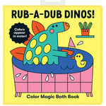 Rub-A-Dub Dinos Color Magic Bath Book - hip-kid