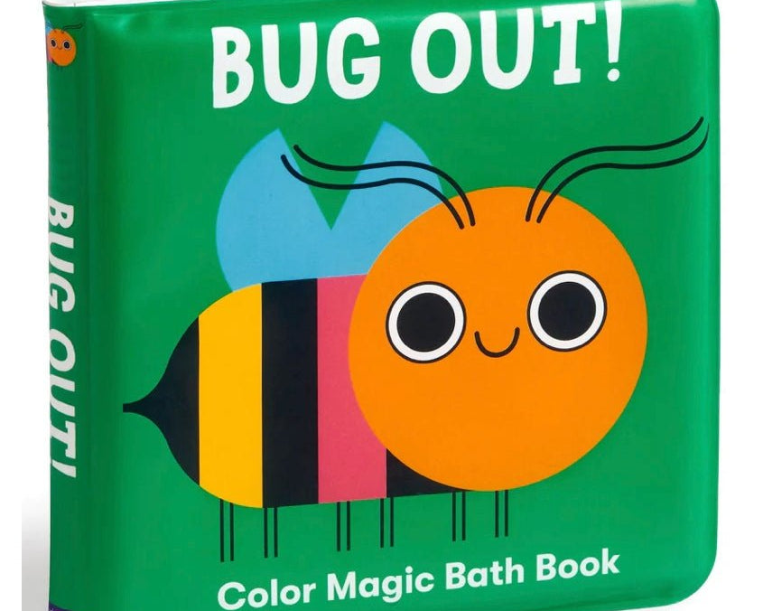 Bug Out - Color Magic Bath Book - hip-kid