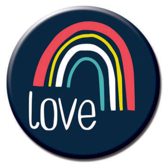 Badge Bomb Sticker - Love Rainbow - hip-kid