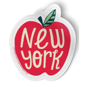 Badge Bomb Sticker - NYC Apple - hip-kid
