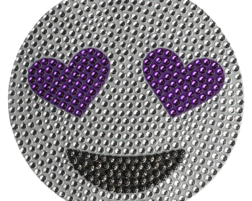 Sticker Beans - Purple Eye Emoji 5 Inch - hip-kid