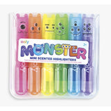 OOLY Monster Mini Scented Highlighters - hip-kid