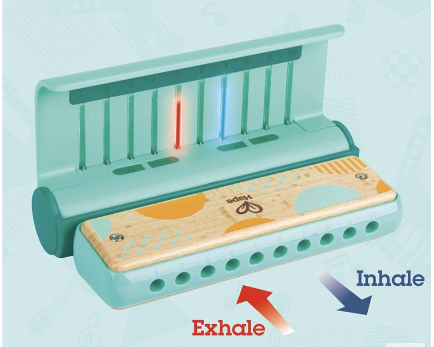 Hape Learn with Lights Harmonica - hip-kid