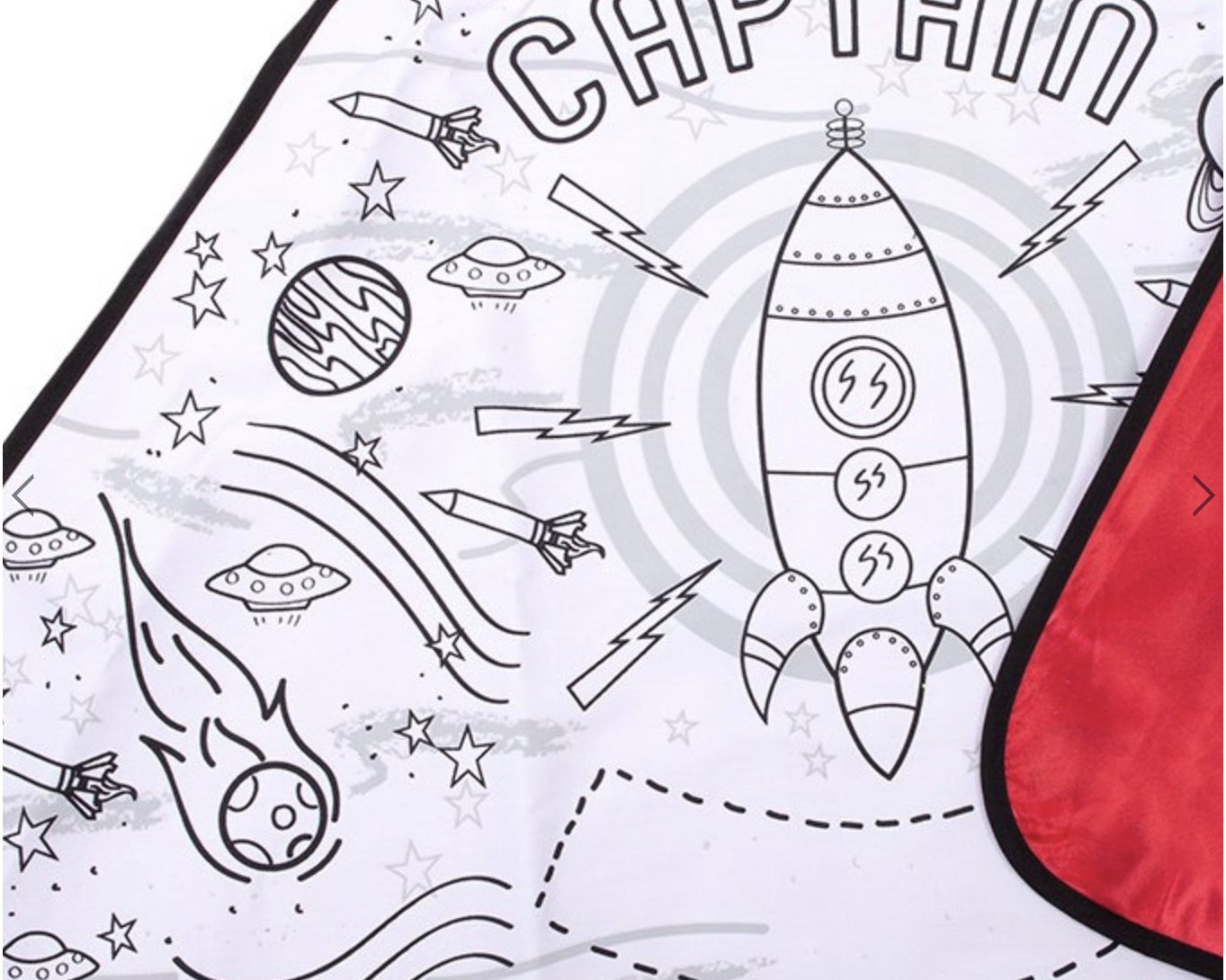 CEC Color-a-Cape Rocket Man - hip-kid