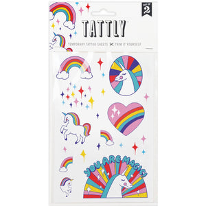 Tattly Rainbow Unicorn Tattoo Sheets - hip-kid