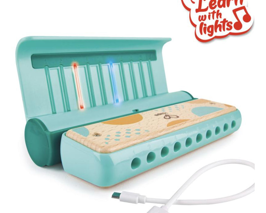 Hape Learn with Lights Harmonica - hip-kid
