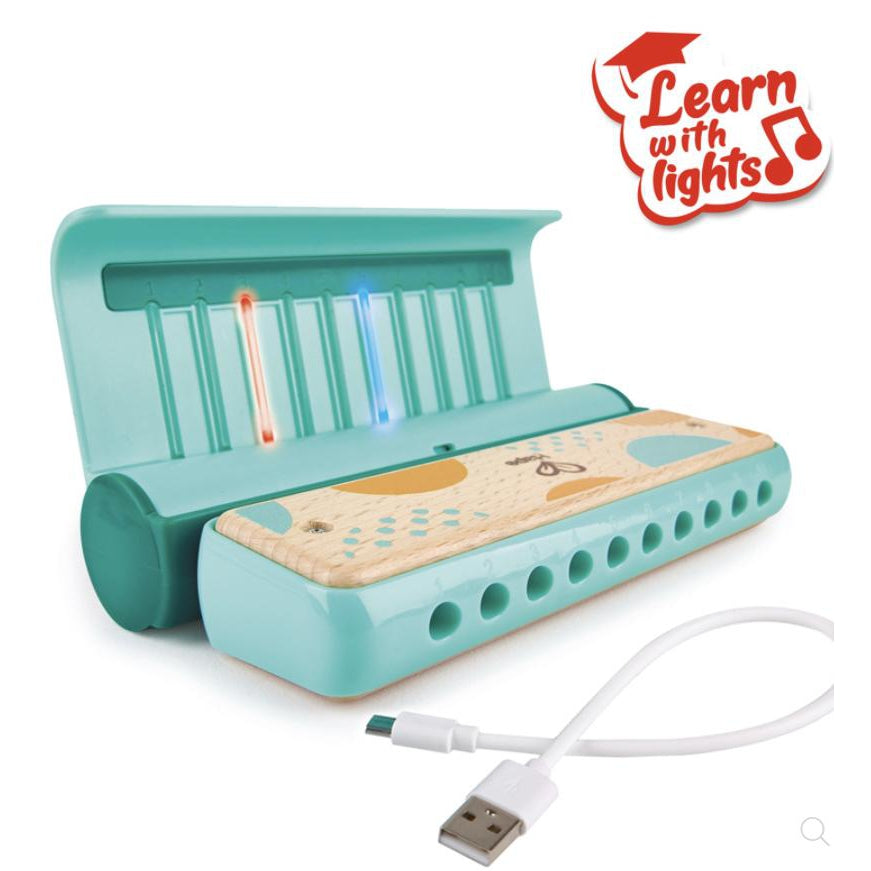 Hape Learn with Lights Harmonica - hip-kid
