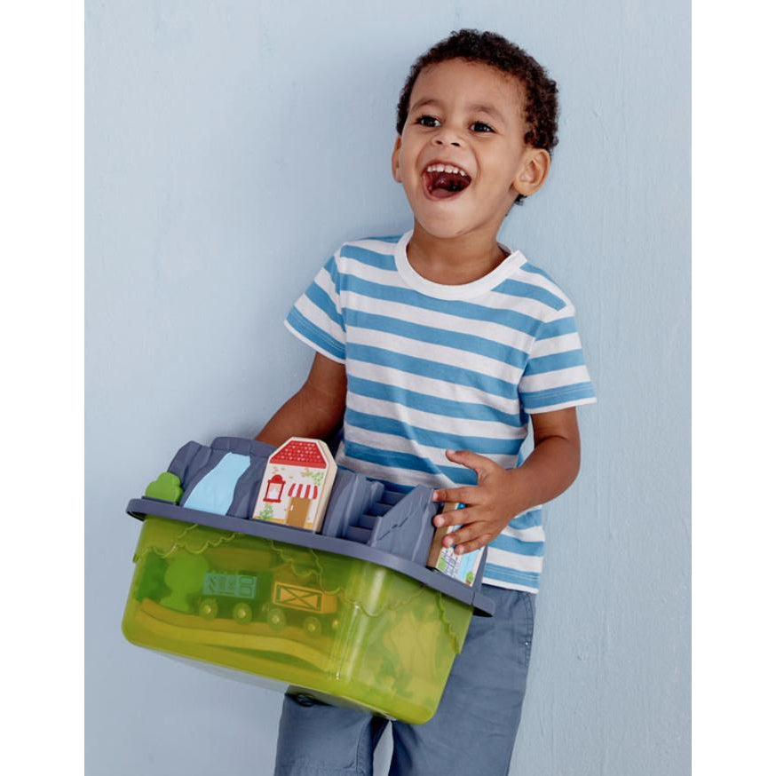 Hape Railway Bucket Builder Set - hip-kid