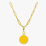 Zomi Gems Happy Face Necklace - hip-kid