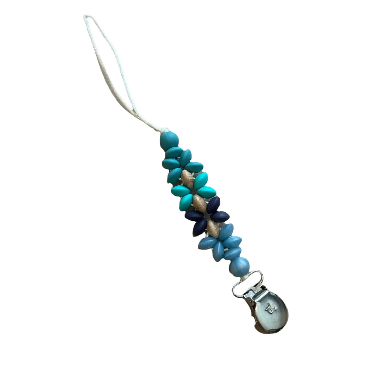 Three Hearts Mila Petite Pacifier Clip - hip-kid