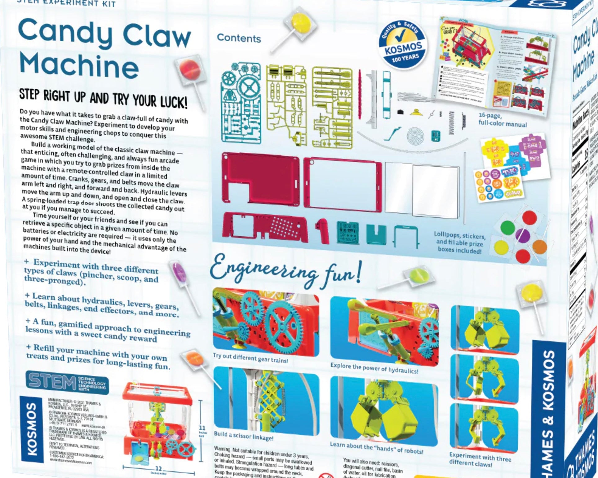 Thames & Kosmos - Candy Claw Machine - hip-kid