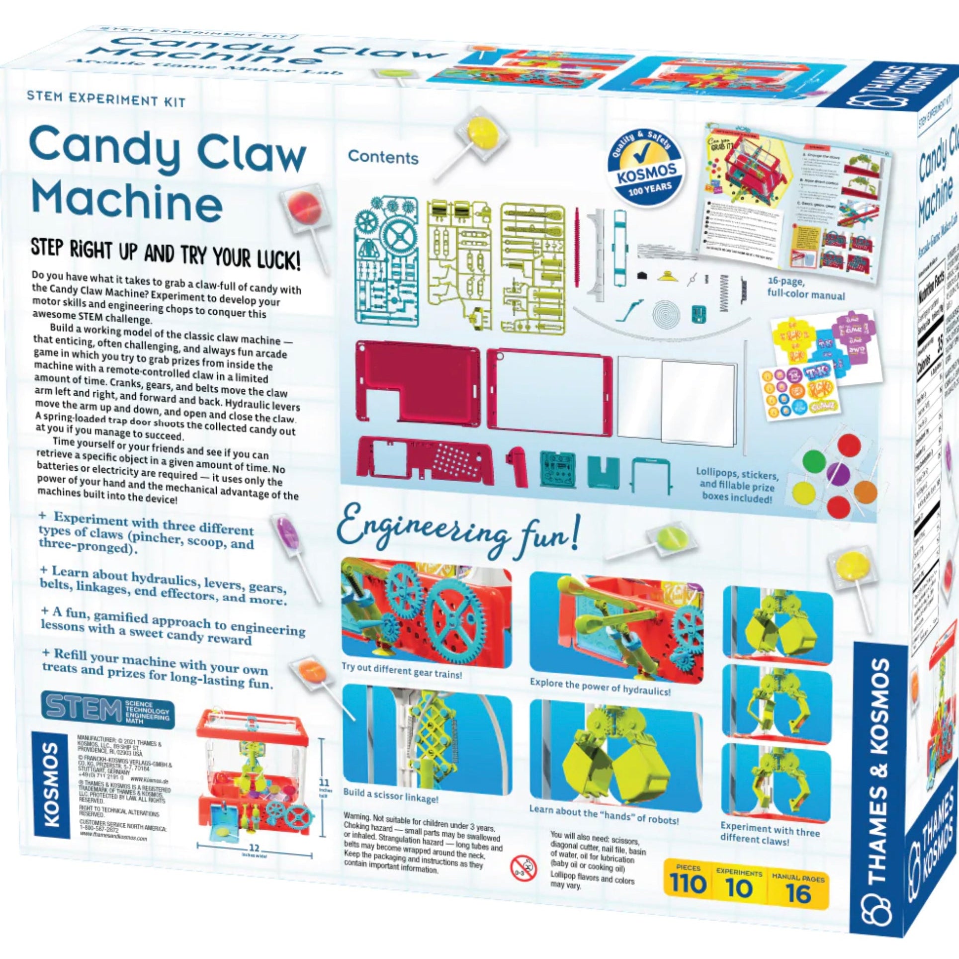 Thames & Kosmos - Candy Claw Machine - hip-kid