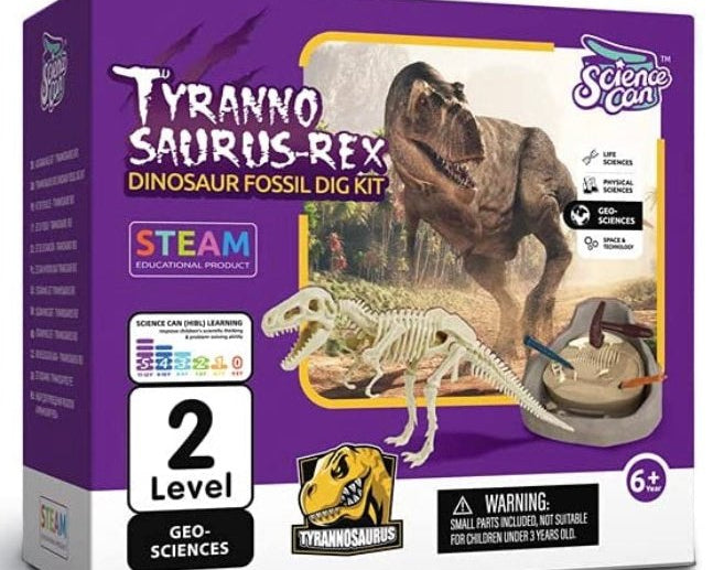 Science Can Tyrannosaurus Rex Dinosaur Fossil Dig Kit - hip-kid