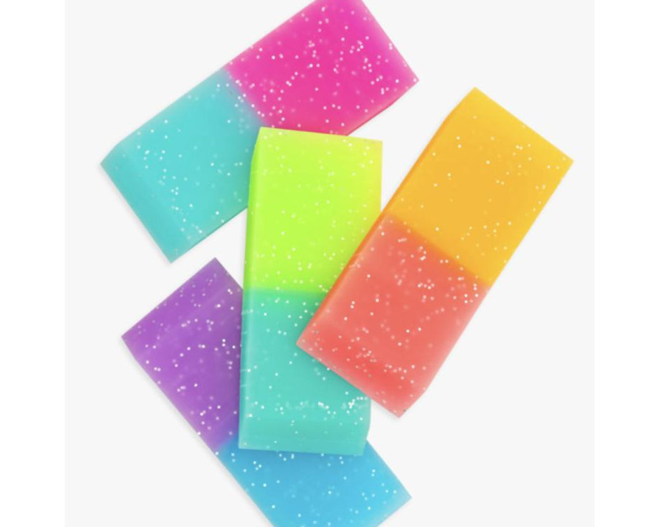 OOLY Oh My Glitter Jumbo Erasers - hip-kid