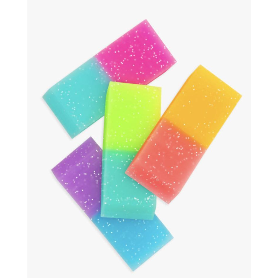 OOLY Oh My Glitter Jumbo Erasers - hip-kid