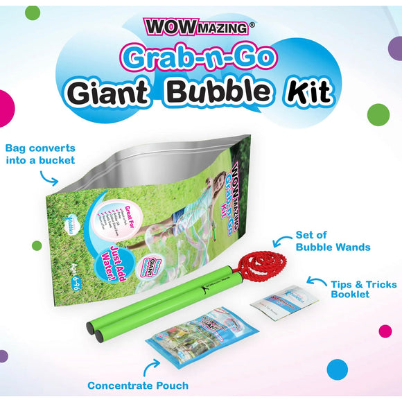 Wowmazing Grab-n-Go Bubble Kit - hip-kid